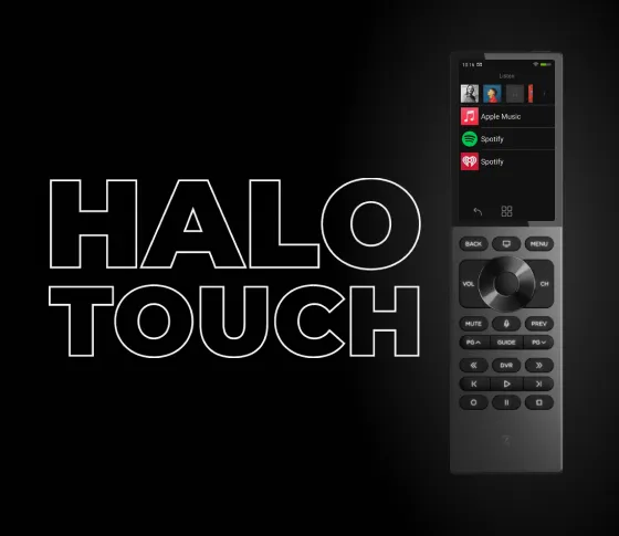 Control4 Halo Touch multifunction remote control